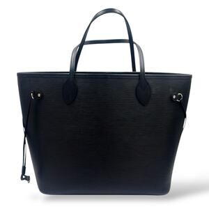 Neverfull MM Tote Epi Leather In Black